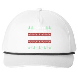 This Is My Ugly Sweater Gift Snapback Five-Panel Rope Hat