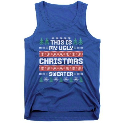 This Is My Ugly Sweater Gift Tank Top