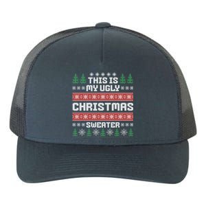 This Is My Ugly Sweater Gift Yupoong Adult 5-Panel Trucker Hat