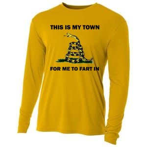 This Is My Town For Me To Fart In Apparel Cooling Performance Long Sleeve Crew