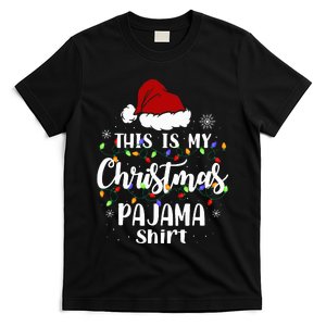 This Is My Christmas Pajama Funny Xmas Pjs T-Shirt