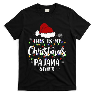 This Is My Christmas Pajama Funny Xmas Pjs T-Shirt