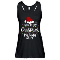 This Is My Christmas Pajama Funny Xmas Pjs Ladies Essential Flowy Tank