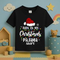 This Is My Christmas Pajama Funny Xmas Pjs Toddler T-Shirt