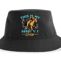 This Is My Derby Day Dress Funny Horse Race Sustainable Bucket Hat