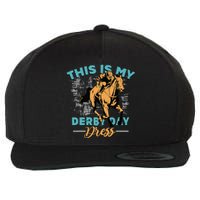 This Is My Derby Day Dress Funny Horse Race Wool Snapback Cap