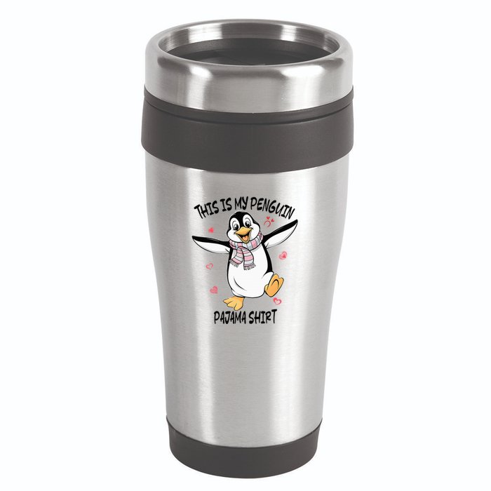 This Is My Penguin Pajama Penguin Lover 16oz Travel Tumbler