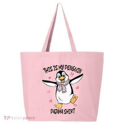 This Is My Penguin Pajama Penguin Lover 25L Jumbo Tote