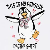 This Is My Penguin Pajama Penguin Lover Garment-Dyed Sweatshirt
