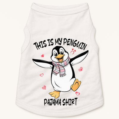 This Is My Penguin Pajama Penguin Lover Doggie Tank