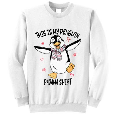 This Is My Penguin Pajama Penguin Lover Sweatshirt
