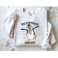 This Is My Penguin Pajama Penguin Lover Sweatshirt