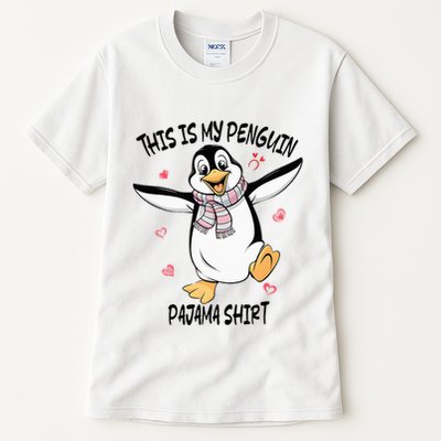 This Is My Penguin Pajama Penguin Lover Tall T-Shirt
