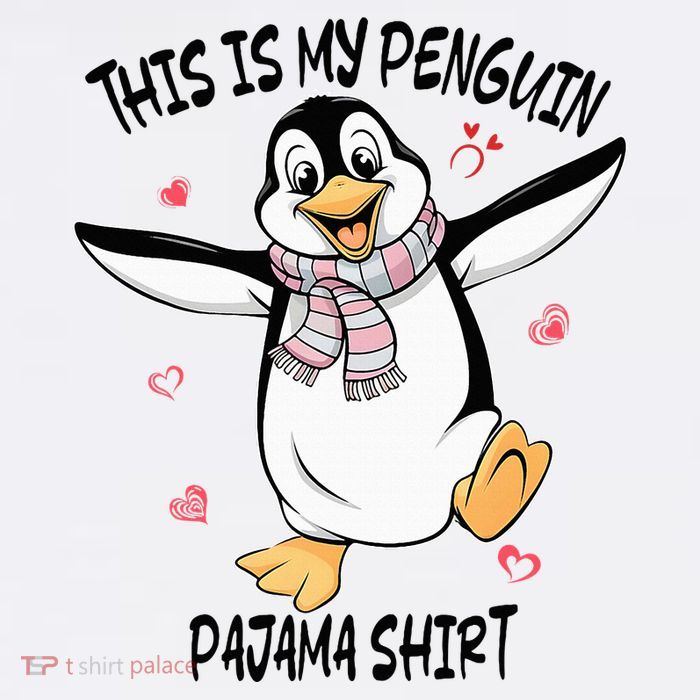 This Is My Penguin Pajama Penguin Lover Bucket Hat
