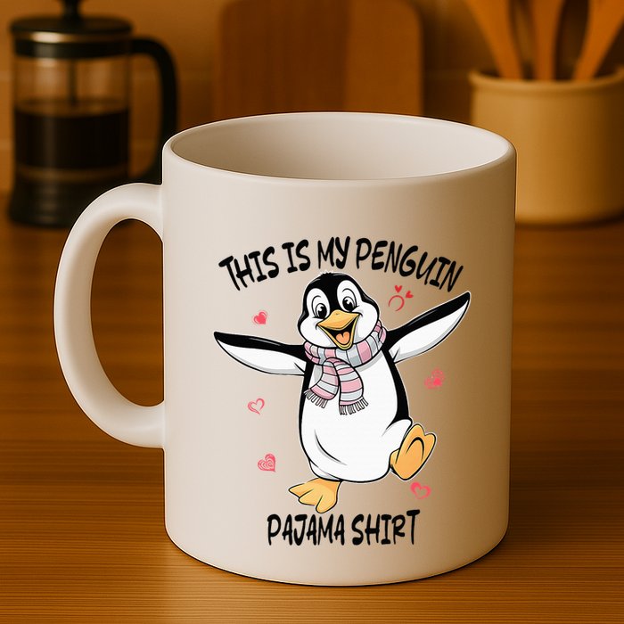 This Is My Penguin Pajama Penguin Lover Mug