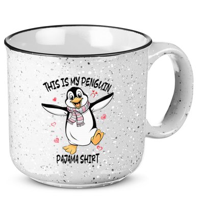 This Is My Penguin Pajama Penguin Lover 15oz Campfire Ceramic Mug