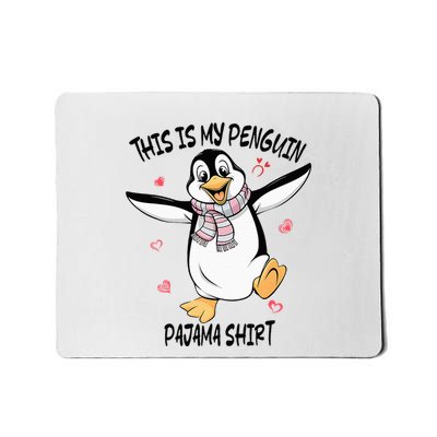 This Is My Penguin Pajama Penguin Lover Mousepad