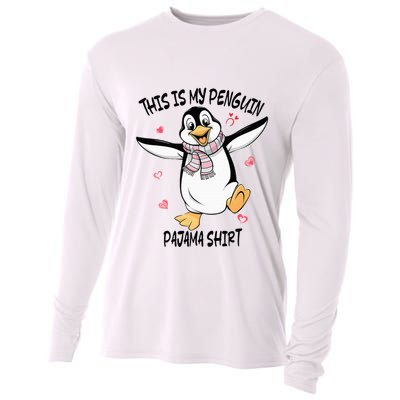 This Is My Penguin Pajama Penguin Lover Cooling Performance Long Sleeve Crew