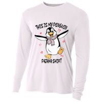 This Is My Penguin Pajama Penguin Lover Cooling Performance Long Sleeve Crew