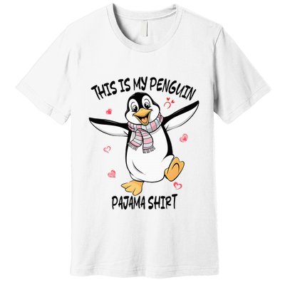 This Is My Penguin Pajama Penguin Lover Premium T-Shirt