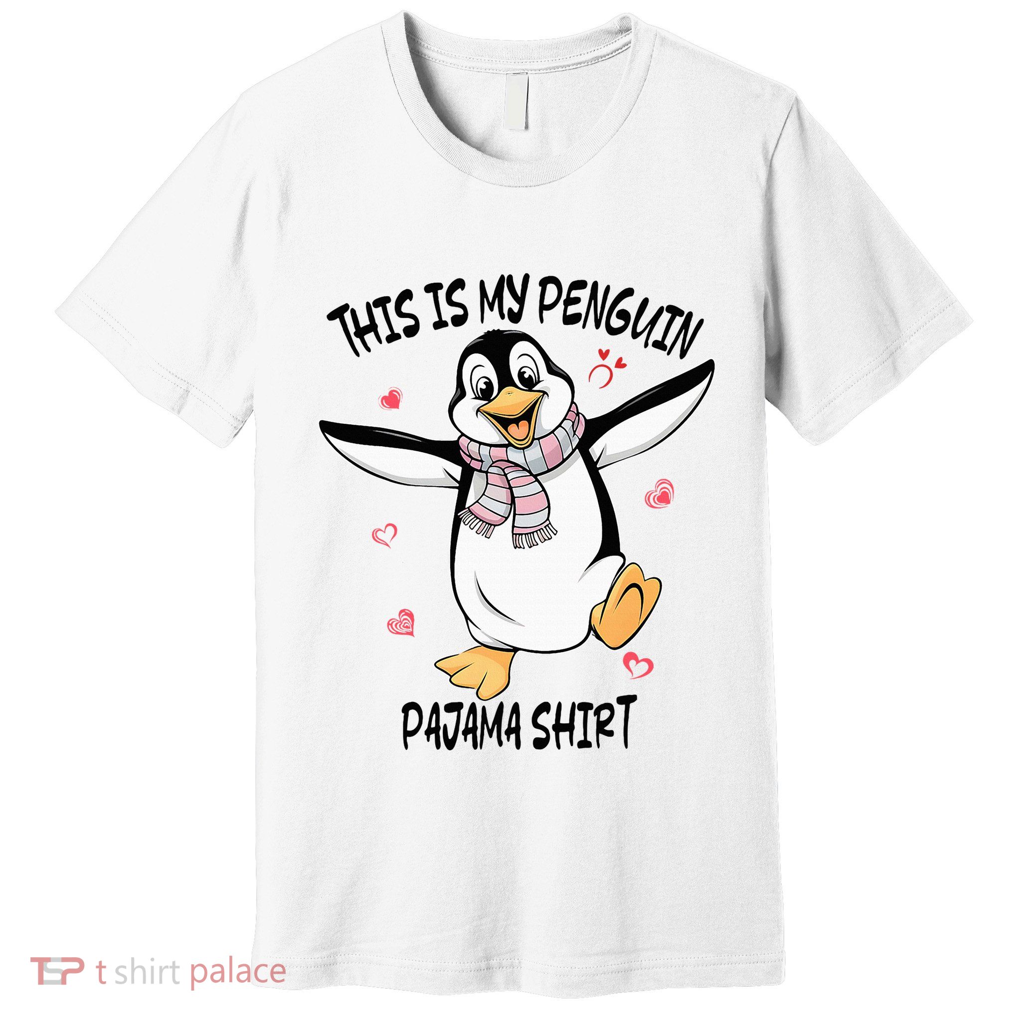 This Is My Penguin Pajama Penguin Lover Premium T-Shirt