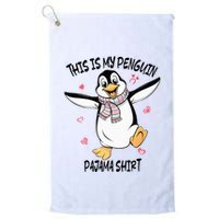 This Is My Penguin Pajama Penguin Lover Golf Towel