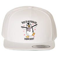 This Is My Penguin Pajama Penguin Lover Wool Snapback Cap