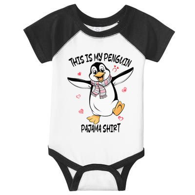 This Is My Penguin Pajama Penguin Lover Infant Baby Jersey Bodysuit