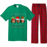 This Is My Ugliest Christmas Sweater Funny Joe Biden Kamala Pajama Set