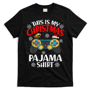 This Is My Christmas Pajama Shirt Gamer Christmas T-Shirt