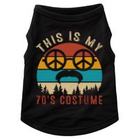 This Is My 70s Costume Funny Vintage Outfit Doggie Tank