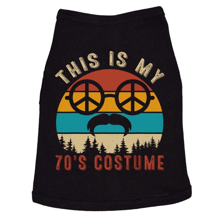 This Is My 70s Costume Funny Vintage Outfit Doggie Tank