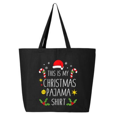 This is my christmas pajama or pj for xmas movies 25L Jumbo Tote