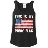 This Is My Pride Flag Ladies Essential Tank