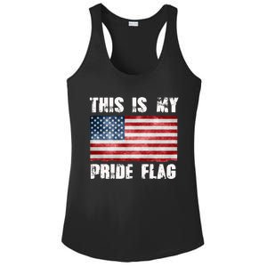 This Is My Pride Flag Ladies PosiCharge Competitor Racerback Tank