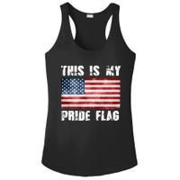 This Is My Pride Flag Ladies PosiCharge Competitor Racerback Tank