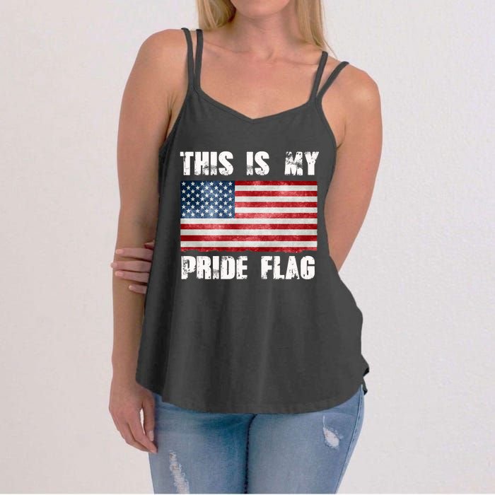 This Is My Pride Flag Women's Strappy Tank