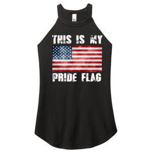 This Is My Pride Flag Women's Perfect Tri Rocker Tank