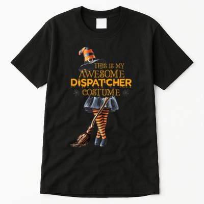 This Is My Halloween Dispatcher 911 Costume Women Dispatch Tall T-Shirt