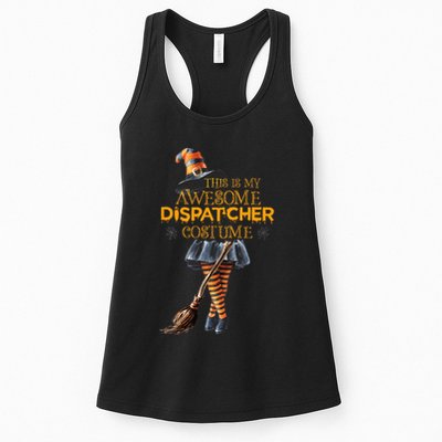 This Is My Halloween Dispatcher 911 Costume Women Dispatch Womens Tank Top