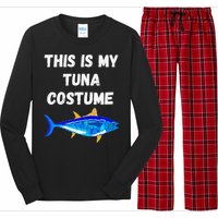 This Is My Tuna Costume Bluefin Tuna Fish Fishing Long Sleeve Pajama Set