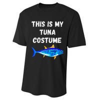 This Is My Tuna Costume Bluefin Tuna Fish Fishing Performance Sprint T-Shirt