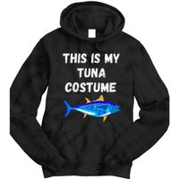 This Is My Tuna Costume Bluefin Tuna Fish Fishing Tie Dye Hoodie