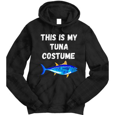 This Is My Tuna Costume Bluefin Tuna Fish Fishing Tie Dye Hoodie