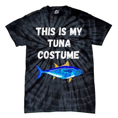 This Is My Tuna Costume Bluefin Tuna Fish Fishing Tie-Dye T-Shirt