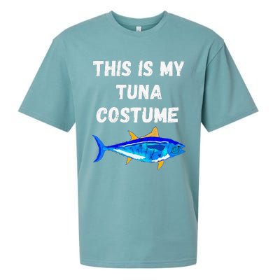 This Is My Tuna Costume Bluefin Tuna Fish Fishing Sueded Cloud Jersey T-Shirt