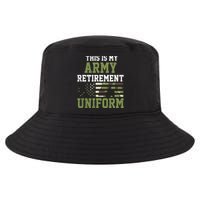 This Is My Army Retirement Uniform Cool Comfort Performance Bucket Hat