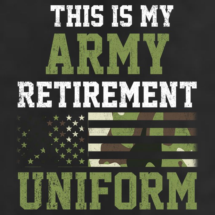This Is My Army Retirement Uniform Cool Comfort Performance Bucket Hat