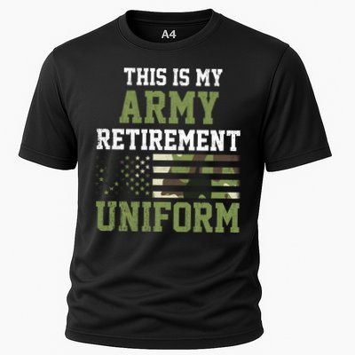 This Is My Army Retirement Uniform Performance Shirt