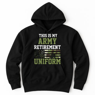 This Is My Army Retirement Uniform Hoodie
